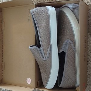 Sperry Seaside Weave Grey Women's Shoe Size 10 *Never Worn*